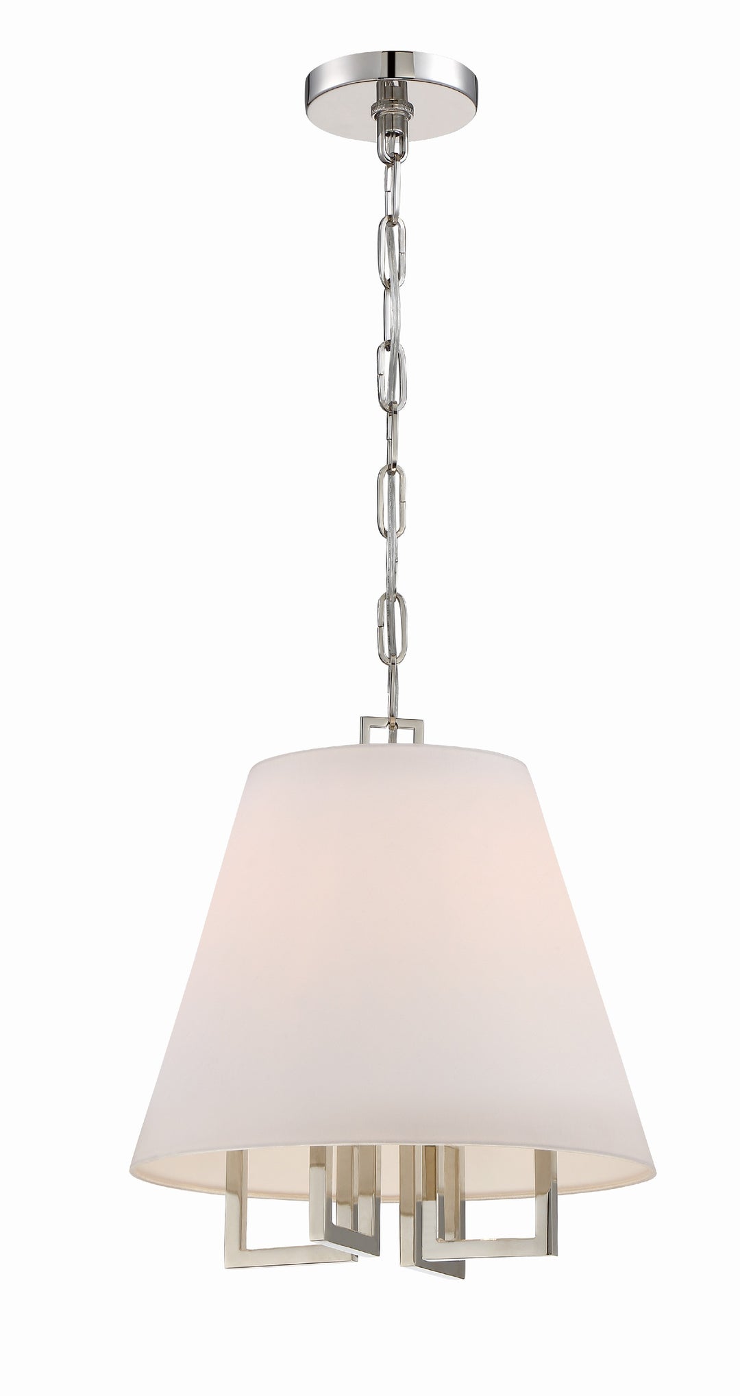 Libby Langdon Westwood 4 Light Polished Nickel Pendant