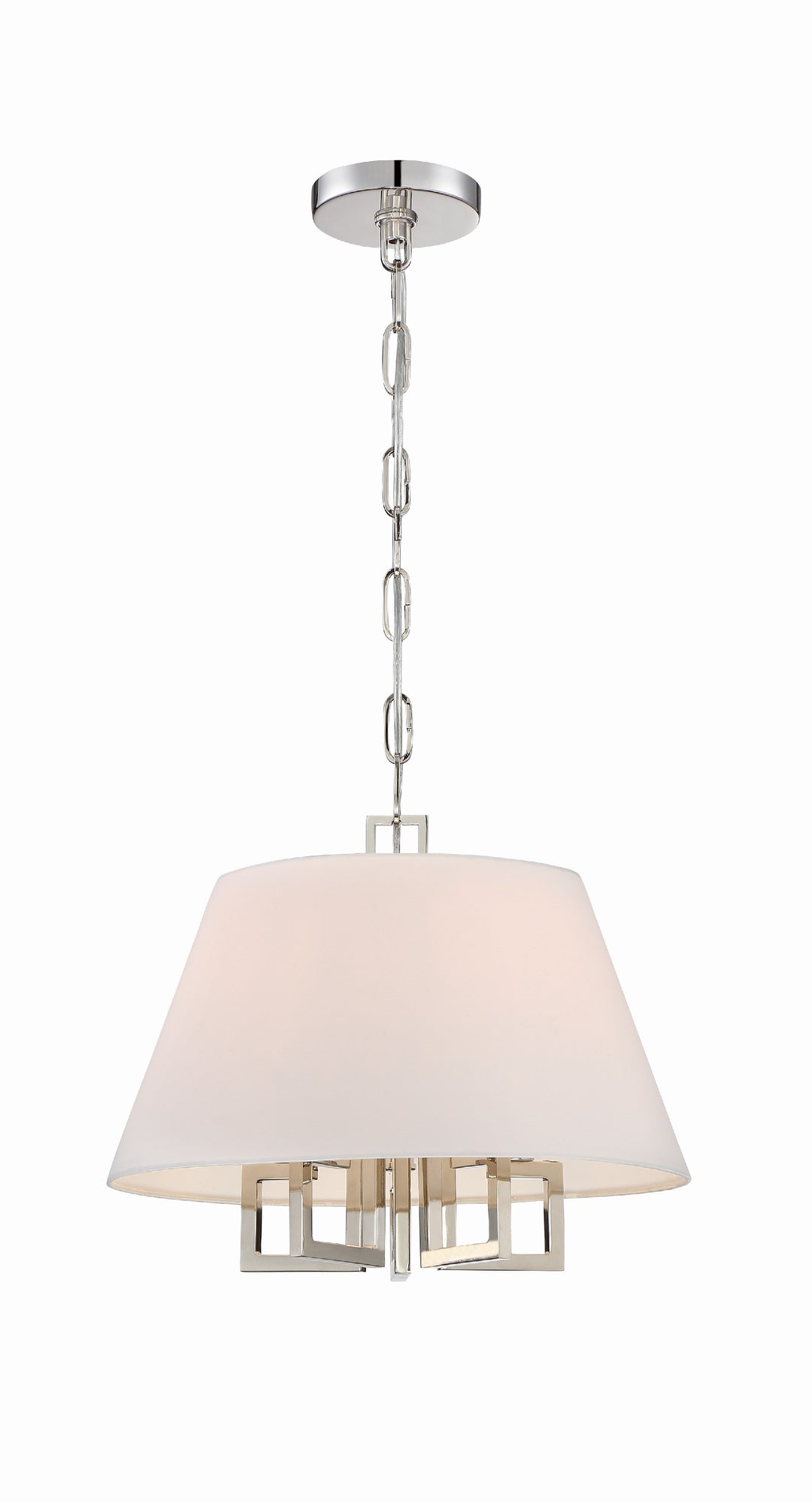 Libby Langdon Westwood 5 Light Polished Nickel Pendant