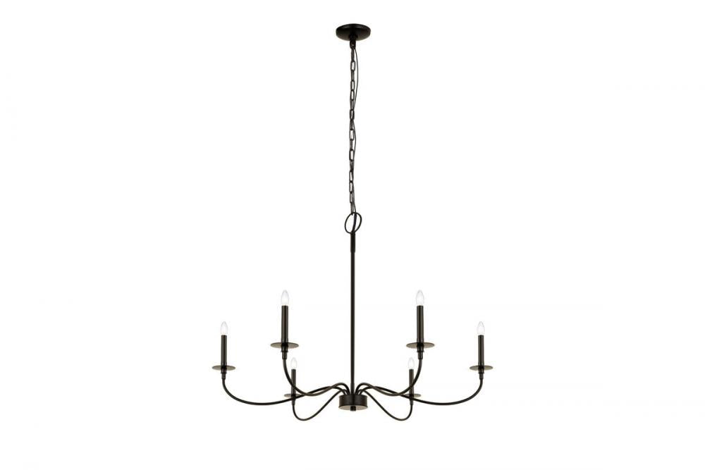 6 Light Chandelier