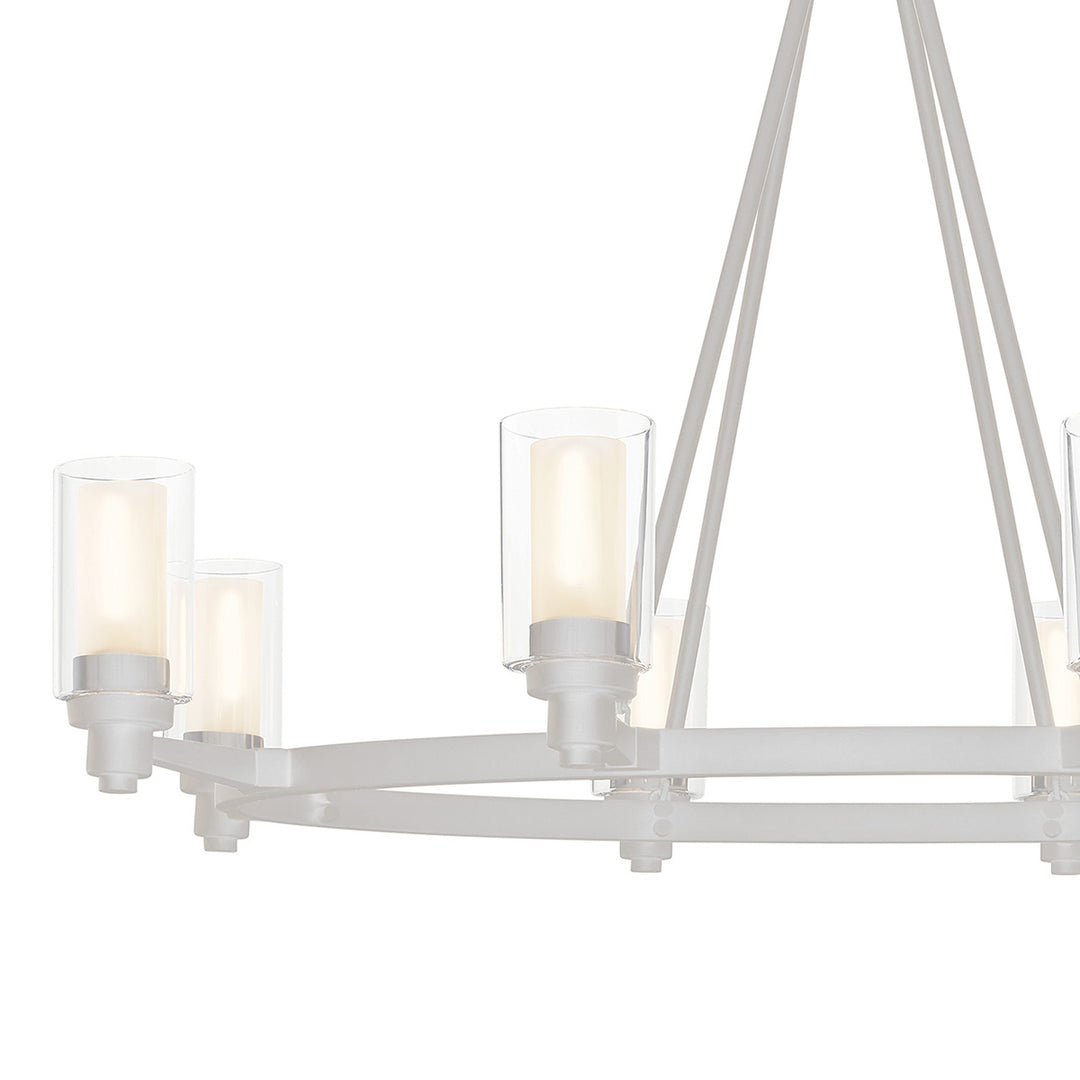Oval Chandelier 8Lt