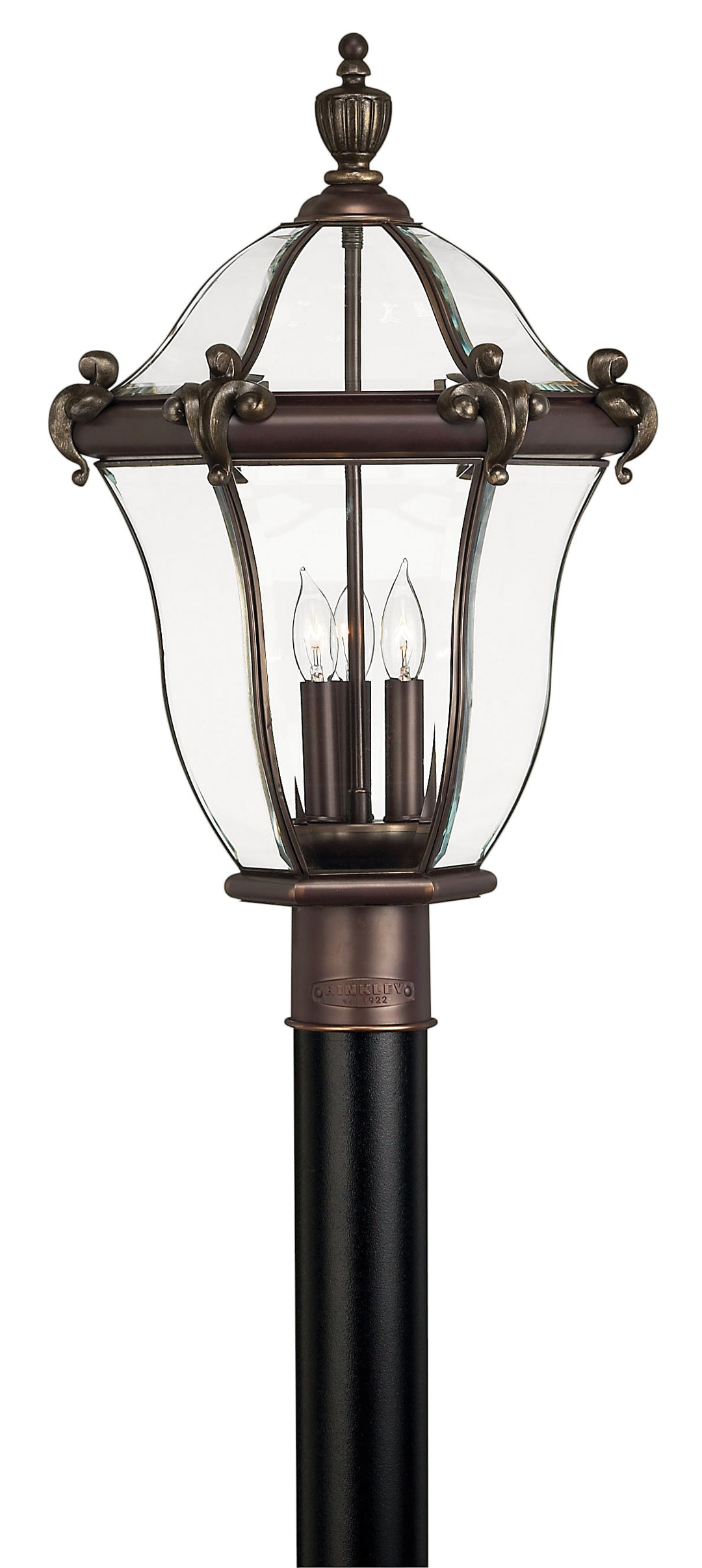 Large Post Mount Lantern