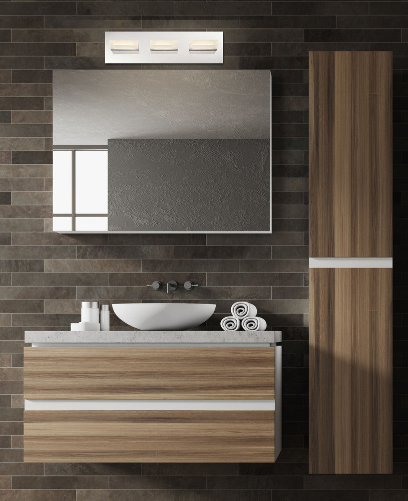 Olson, 3LT LED Bathbar, Chrome