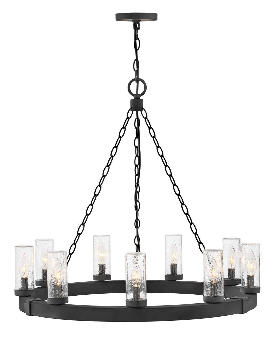 Medium Single Tier Chandelier