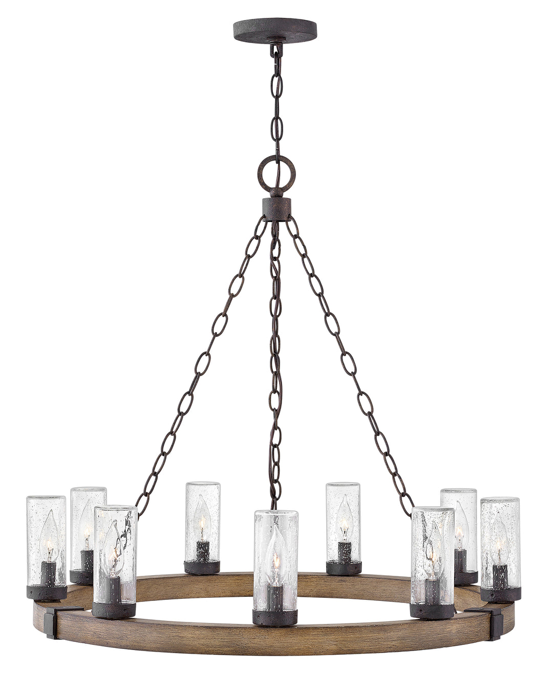 Medium Single Tier 12v Chandelier