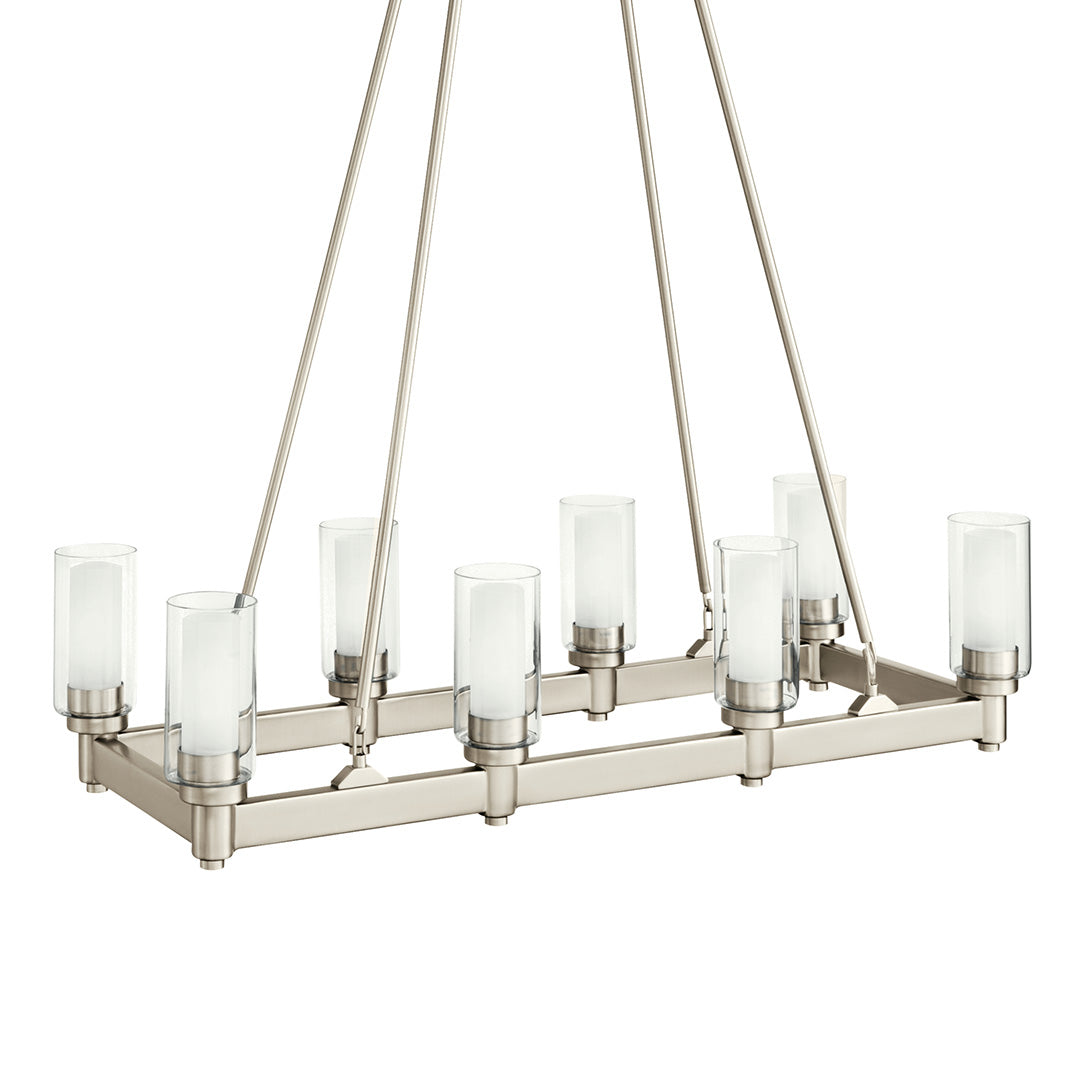 Linear Chandelier 8Lt