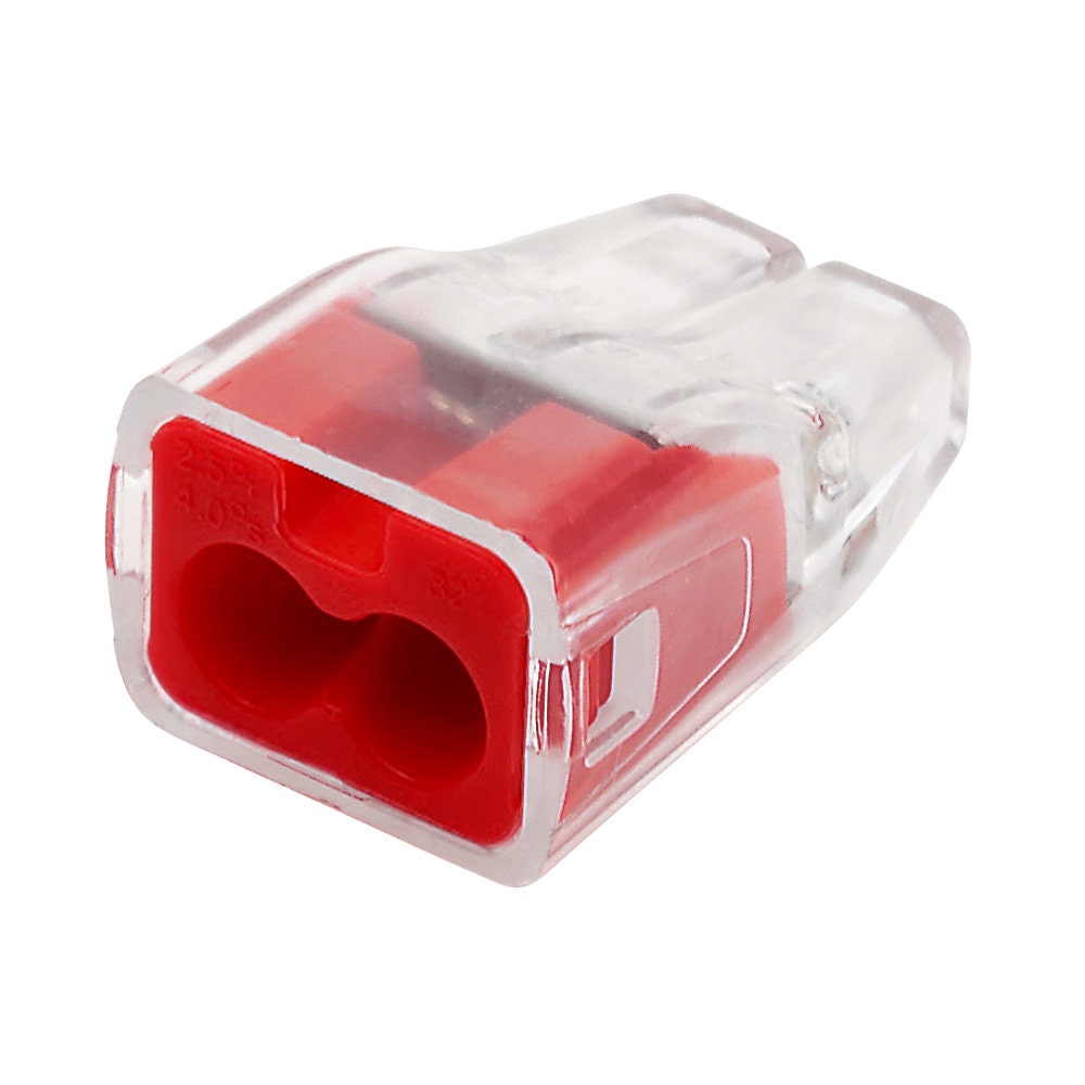 PUSH-IN 12AWG 2-PORT, 100 BOX