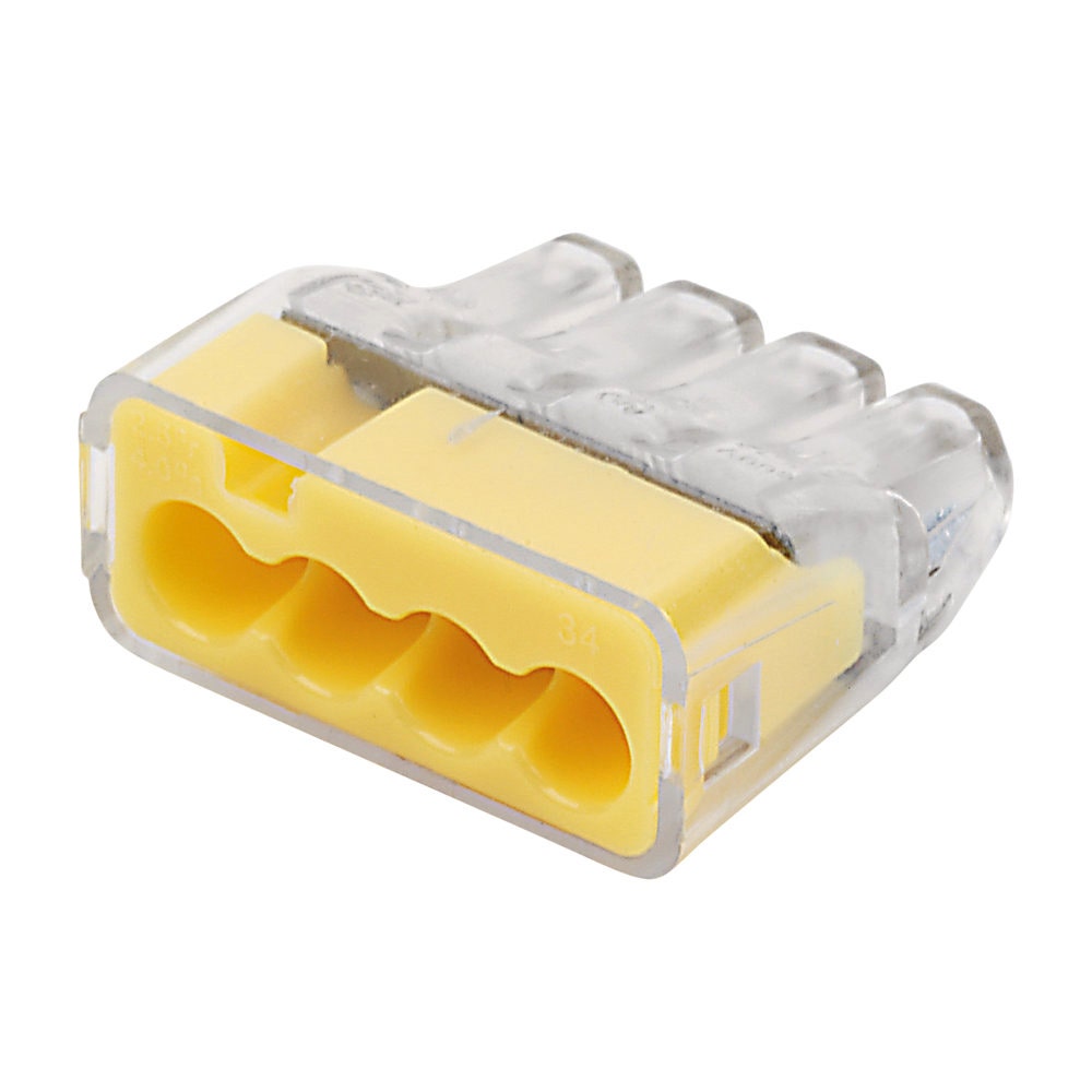 PUSH-IN 12AWG 4-PORT, 100 BOX