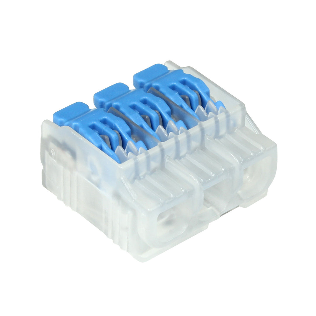 In-Sure® Lever Wire Connector, L23 3-Port, 100/