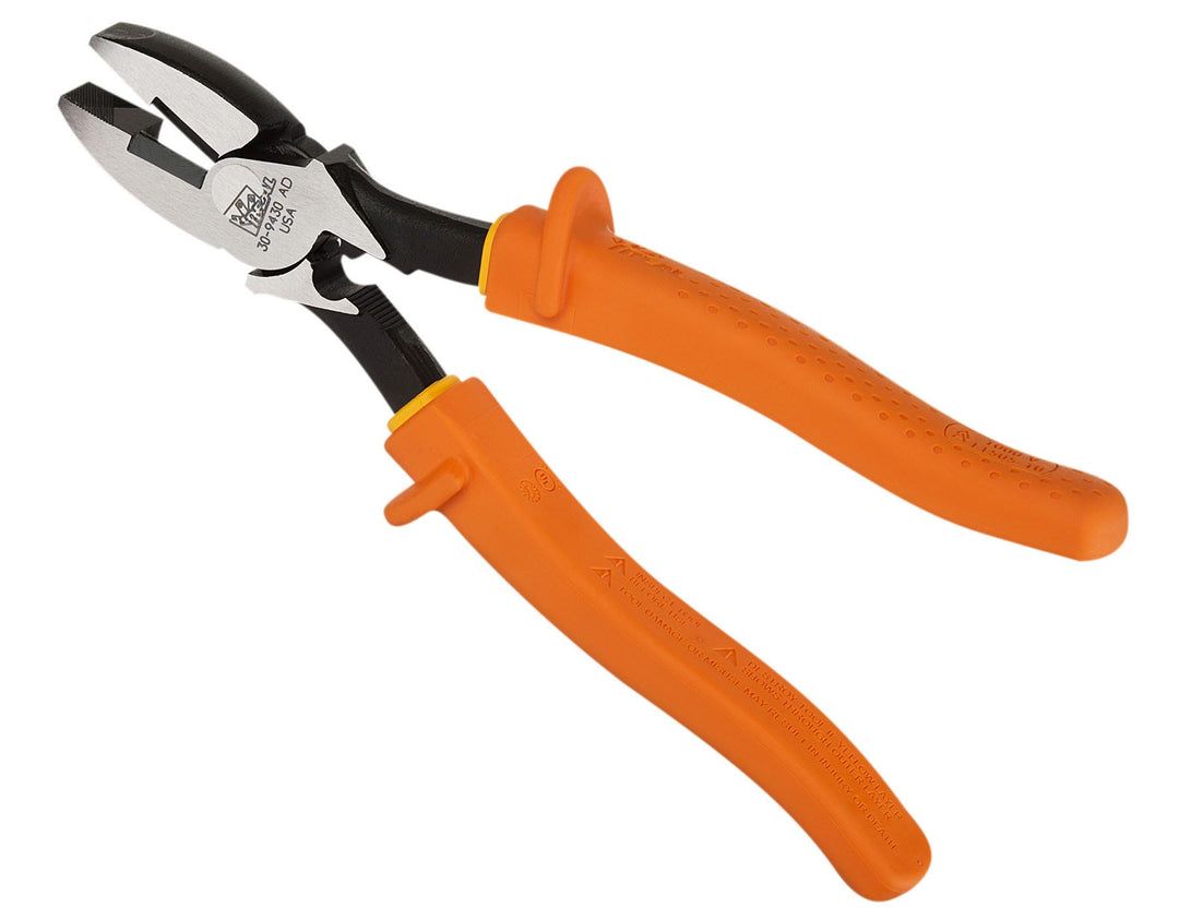 INSULATED 9"SIDE CUTTR W CRIMP