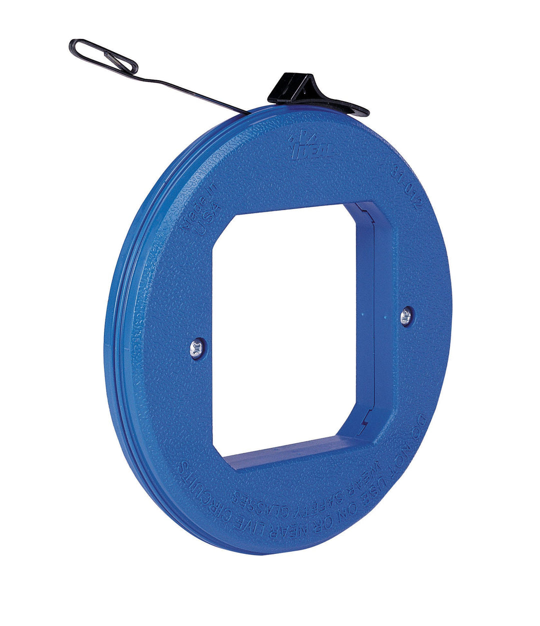 Fish Tape,IDEAL,Blued-Steel,Thumb -Winder,25.000