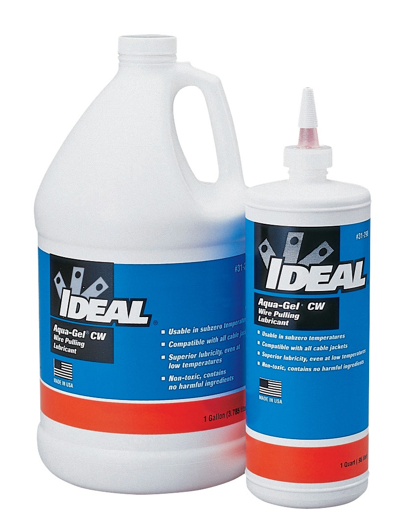 Aqua-Gel Lubricant,Ideal,1 GAL Jug Capacity,For