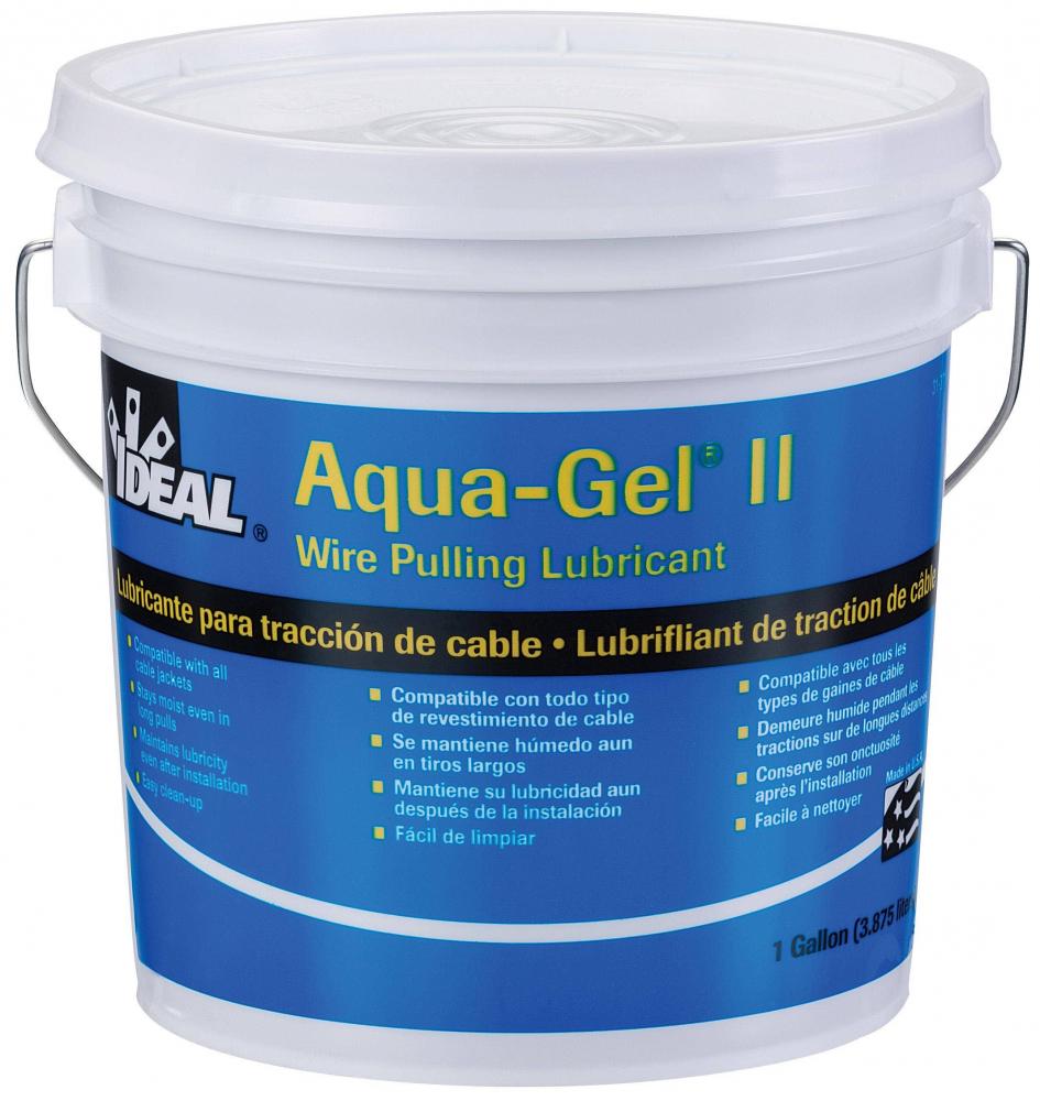 Aqua-Gel Lubricant,Ideal,1 GAL Bucket Capacity,F