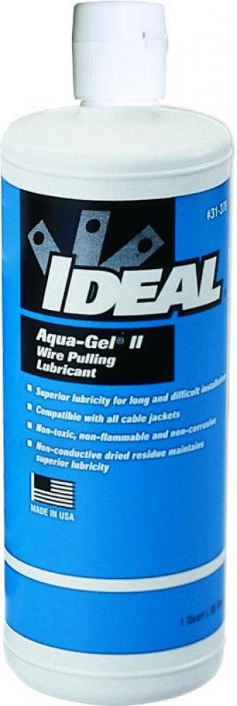 Aqua-Gel Lubricant,Ideal,TEFLON,1 Quat Squeeze B