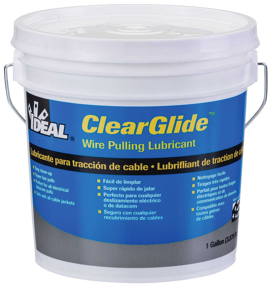 ClearGlide Lubricant,Ideal,ClearGlide,1 GAL Pail