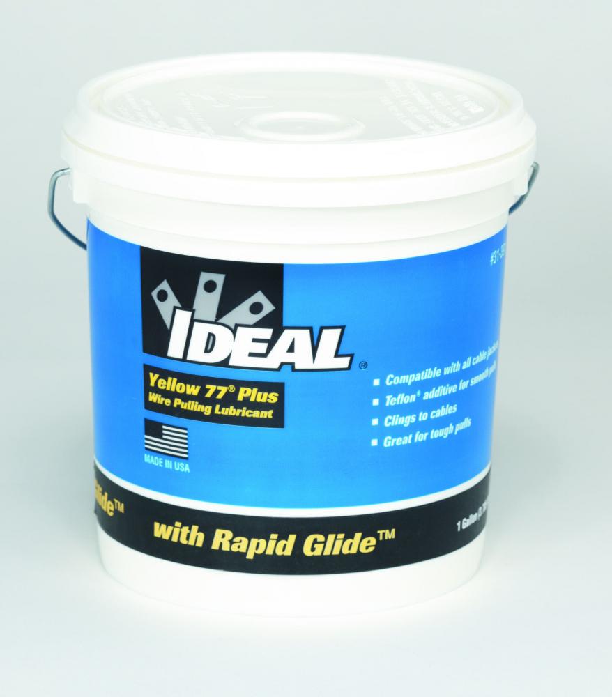Yellow Lubricant,Ideal,TEFLON,1 GAL Pail Capacit
