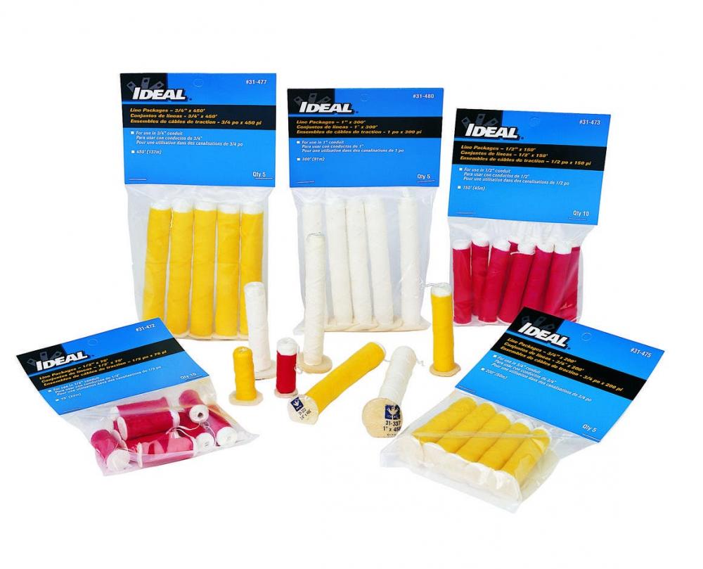 Line Package,Ideal,One-Piece Construction,3/4 IN