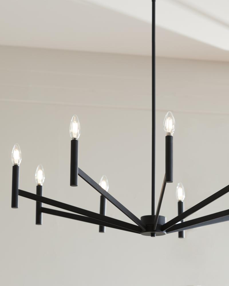 Vector Nine Light Chandelier