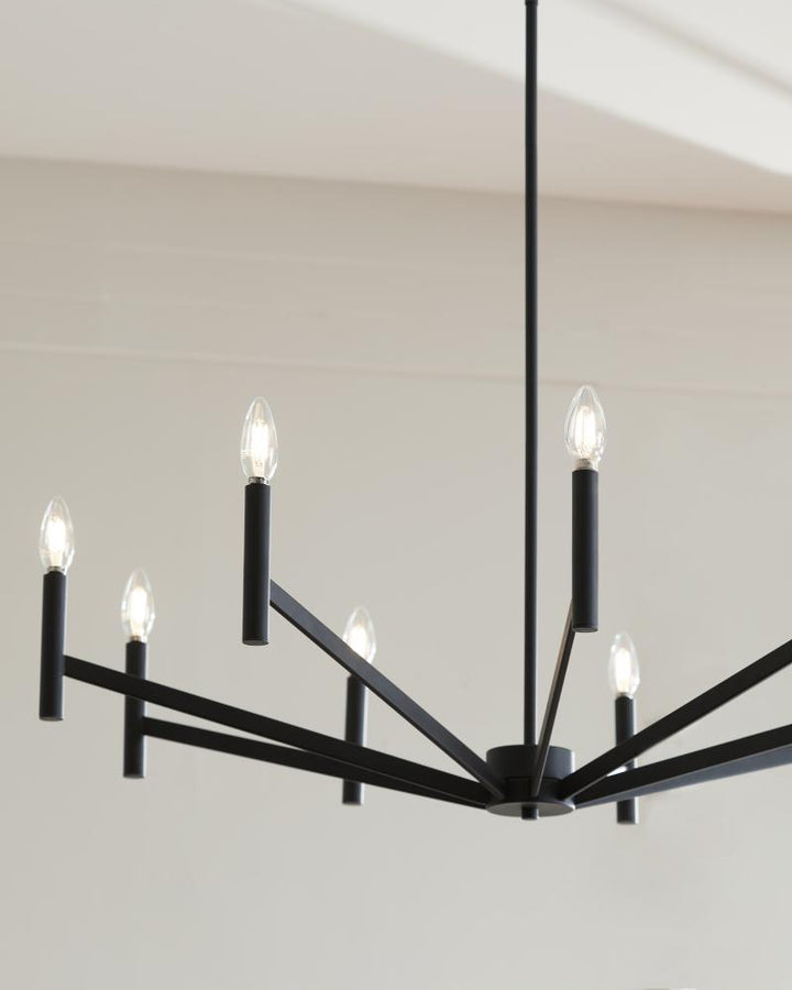 Vector Nine Light Chandelier