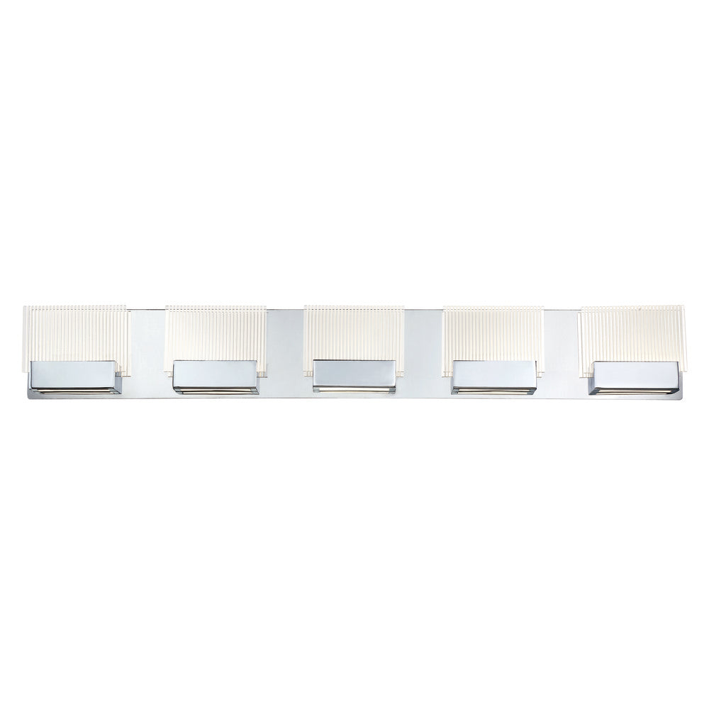 Sonic, 5LT LED Bathbar, Chrome