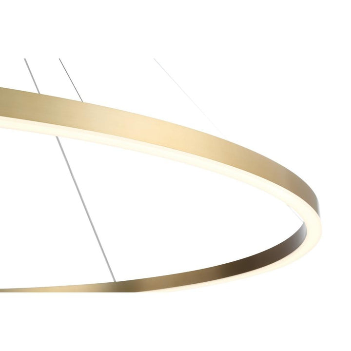 Spunto 61" LED Chandelier in Gold