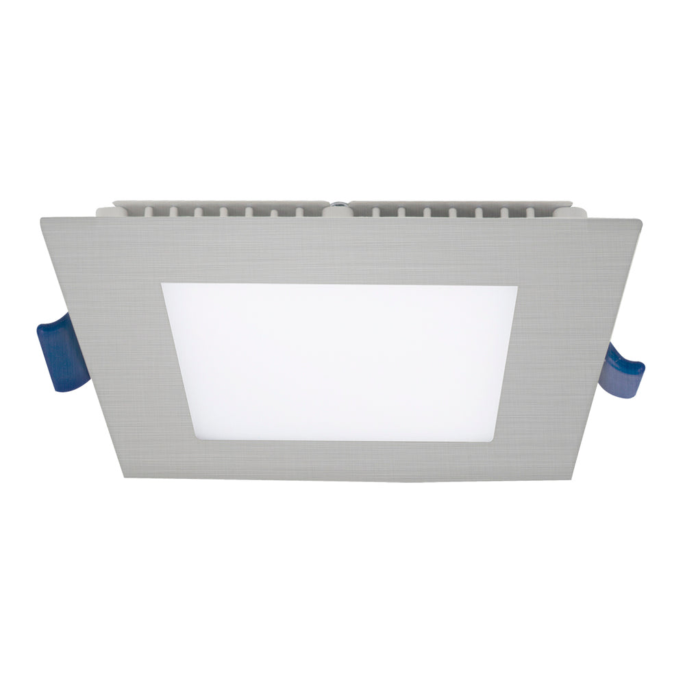 LED Slim Rec, 4in, 12w, Sq, Bn