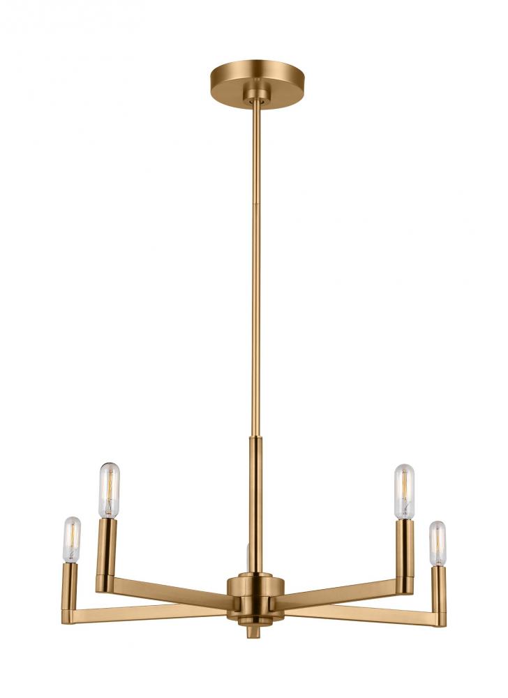 Fullton Five Light Chandelier