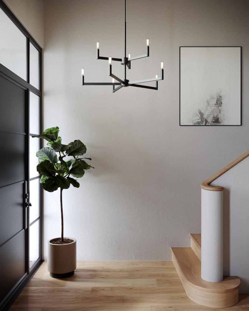 Fullton Nine Light Chandelier