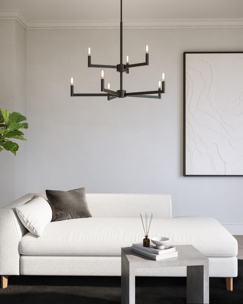 Fullton Nine Light Chandelier