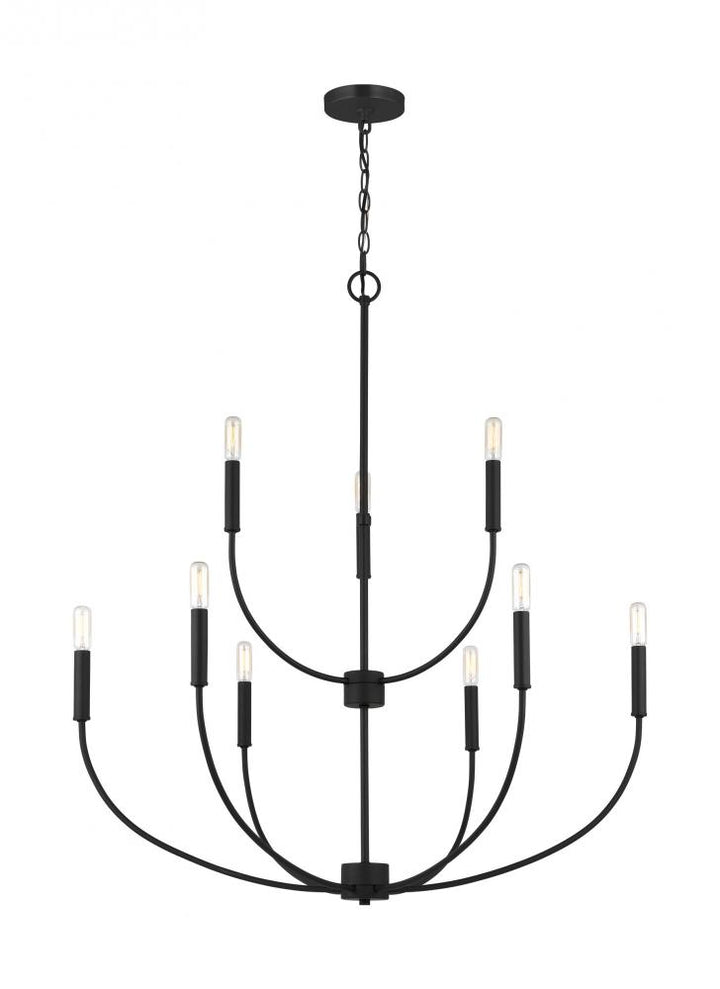 Greenwich Nine Light Chandelier