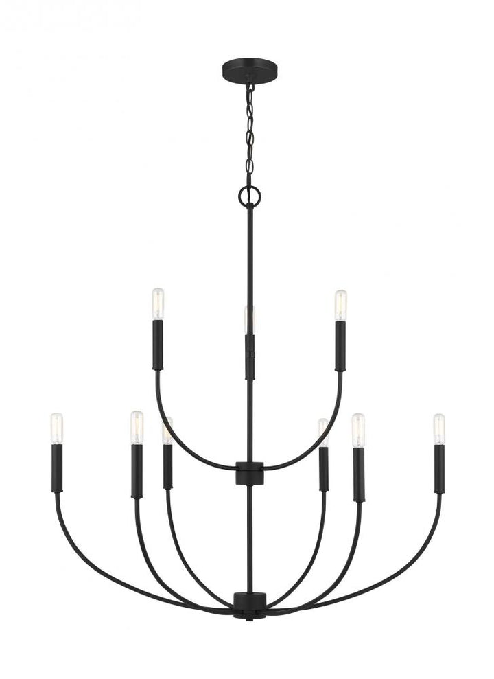 Greenwich Nine Light Chandelier