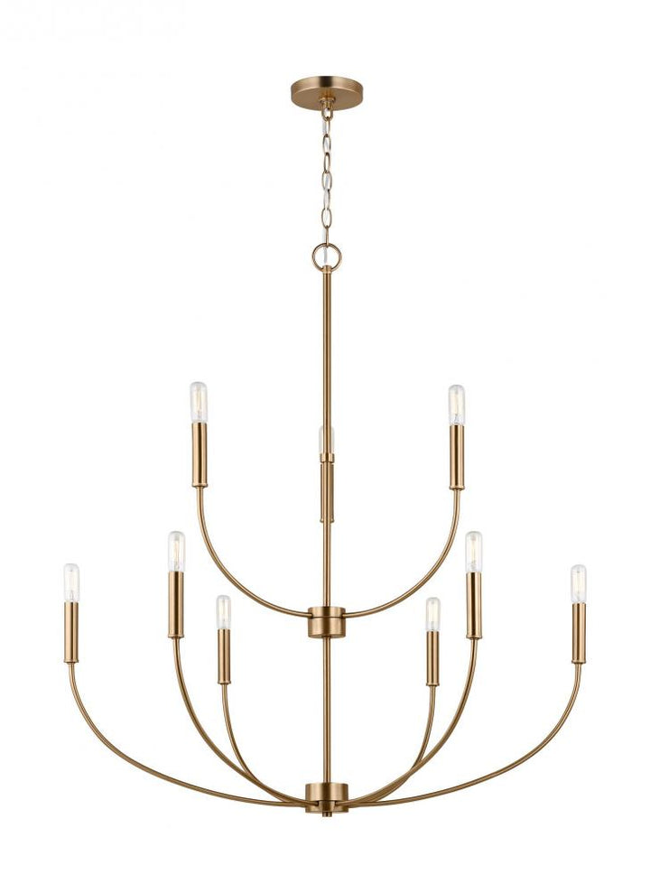 Greenwich Nine Light Chandelier