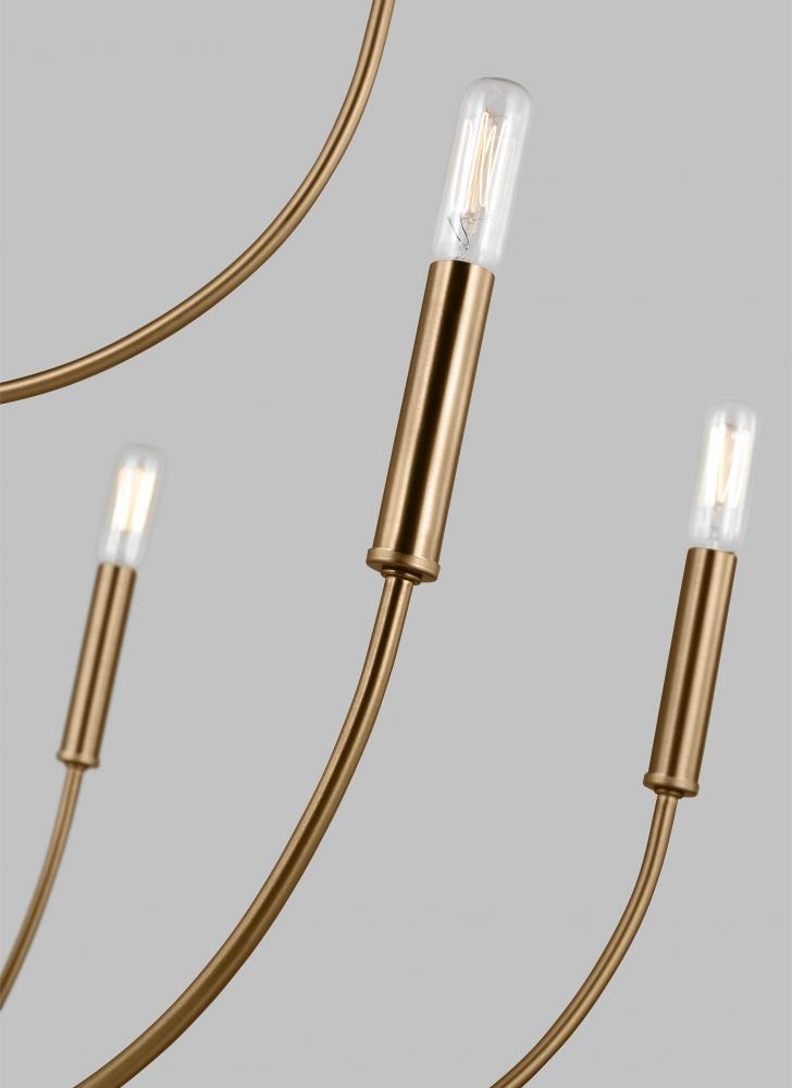 Greenwich Nine Light Chandelier