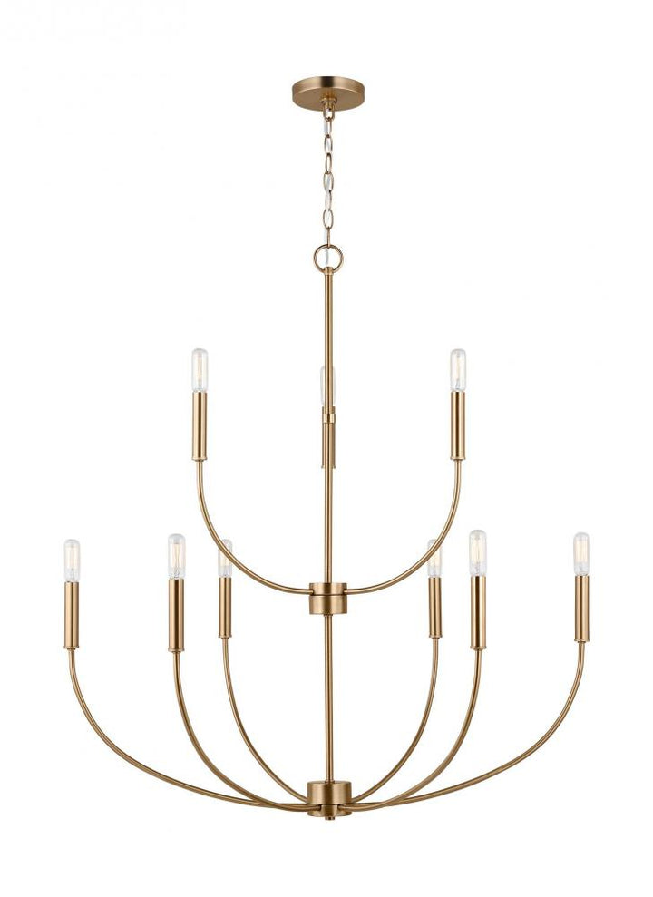 Greenwich Nine Light Chandelier