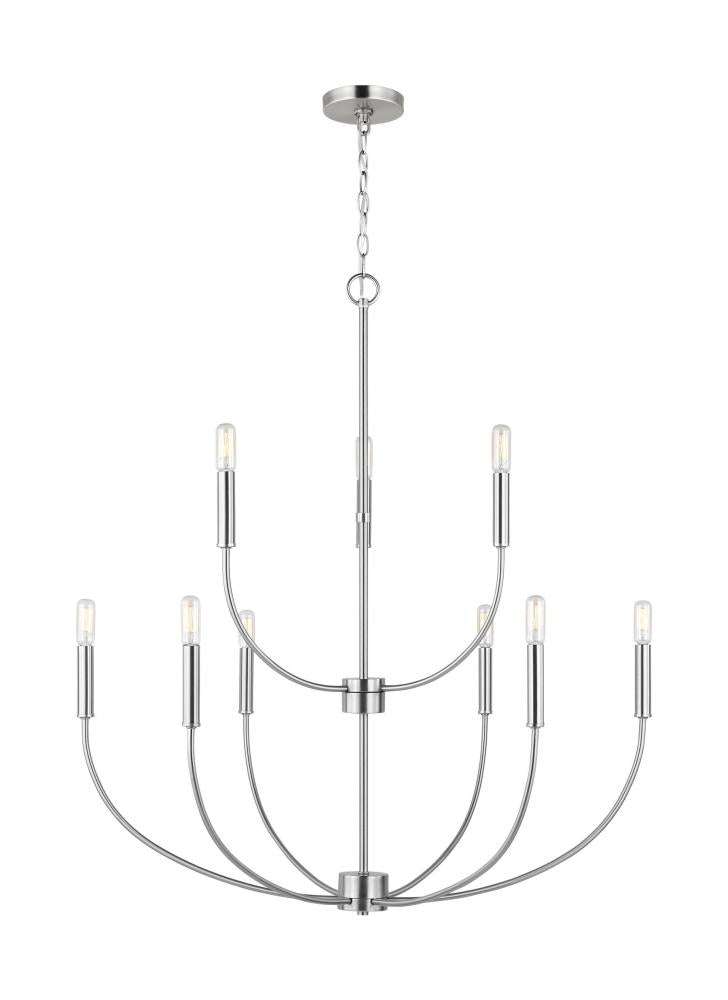 Greenwich Nine Light Chandelier