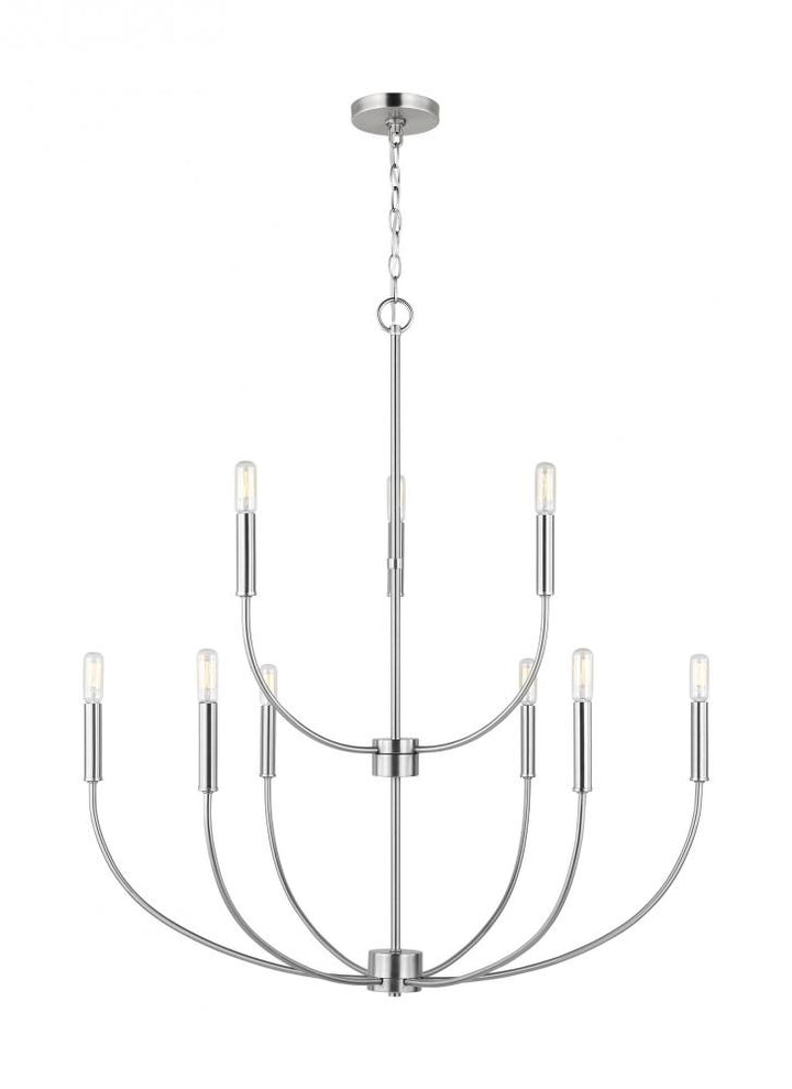 Greenwich Nine Light Chandelier
