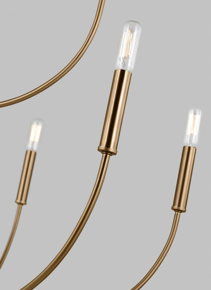 Greenwich Nine Light Chandelier