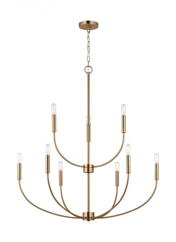 Greenwich Nine Light Chandelier