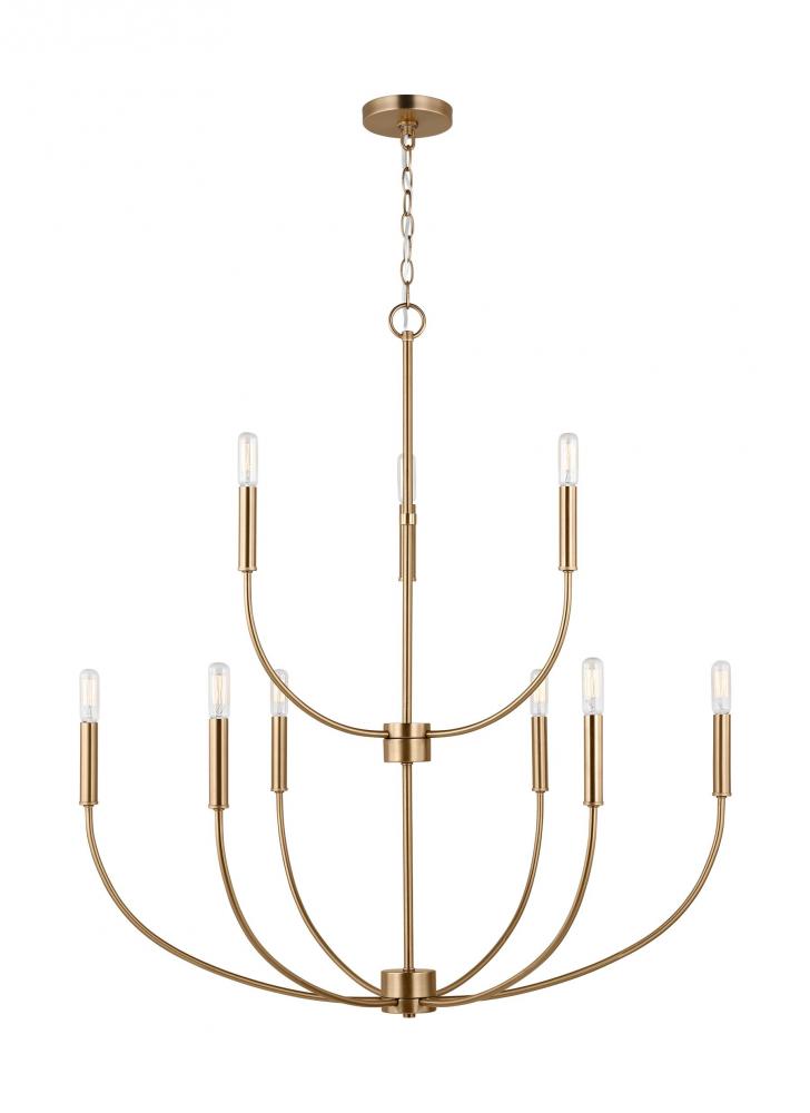 Greenwich Nine Light Chandelier