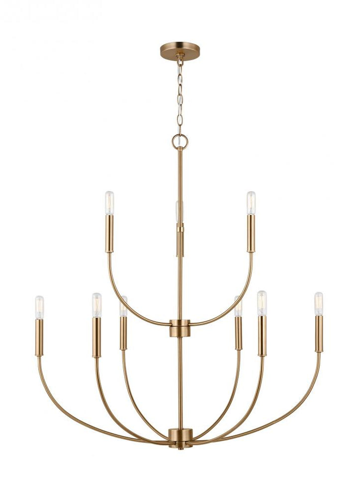 Greenwich Nine Light Chandelier