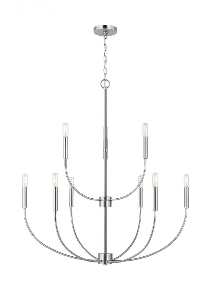 Greenwich Nine Light Chandelier