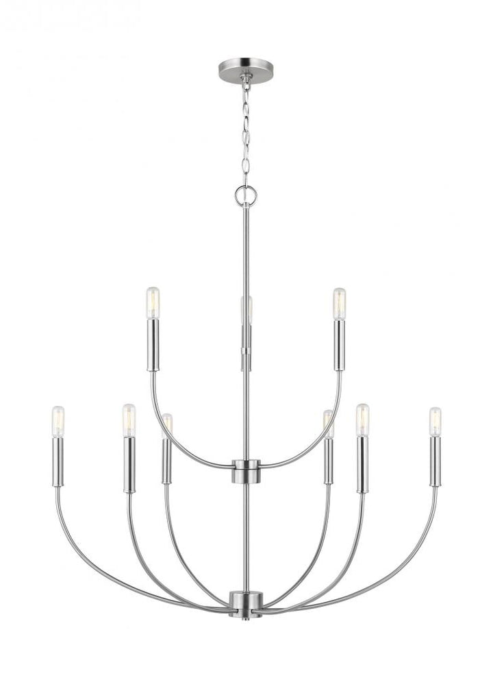 Greenwich Nine Light Chandelier