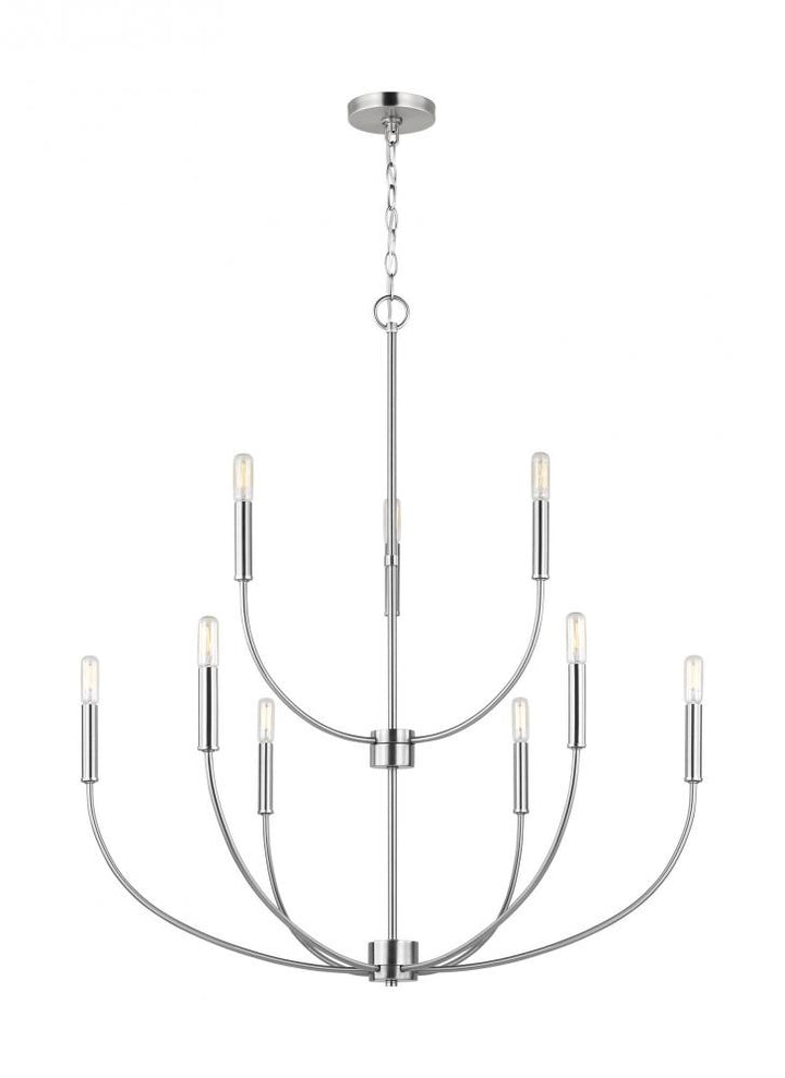 Greenwich Nine Light Chandelier