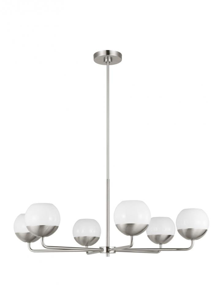 Alvin Six Light Chandelier