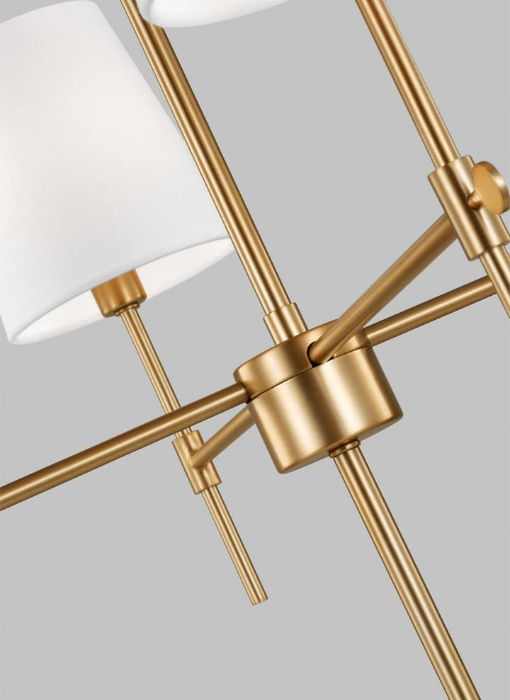 Baker Four Light Small Chandelier