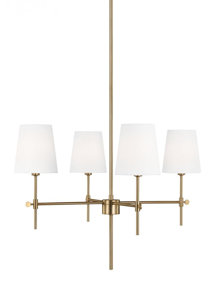 Baker Four Light Small Chandelier