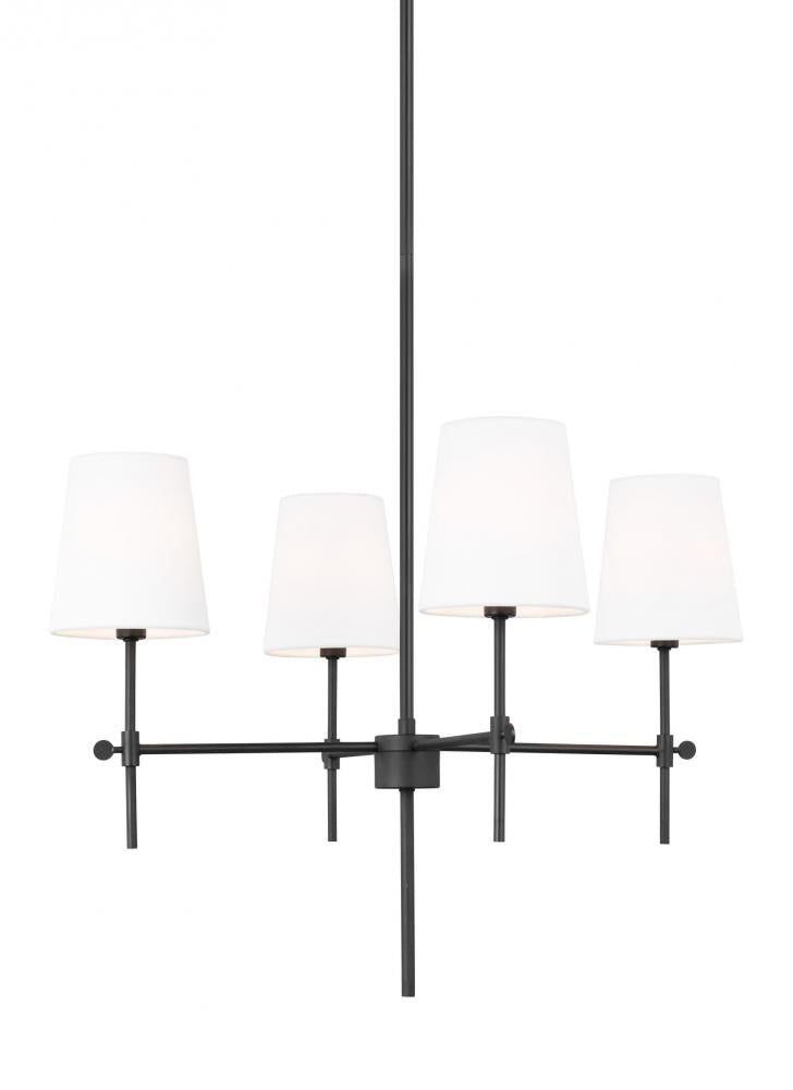 Baker Four Light Small Chandelier