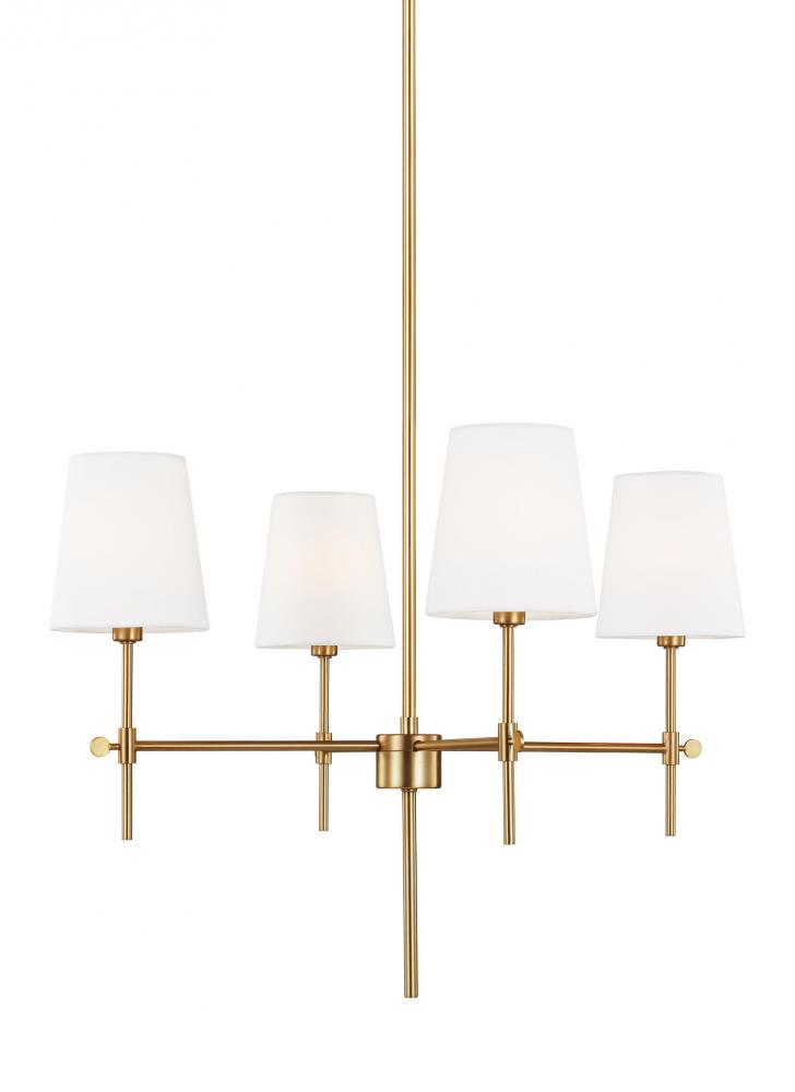 Baker Four Light Small Chandelier