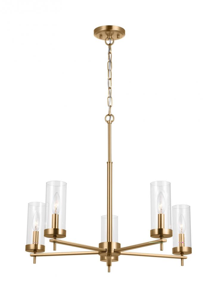 Zire Five Light Chandelier
