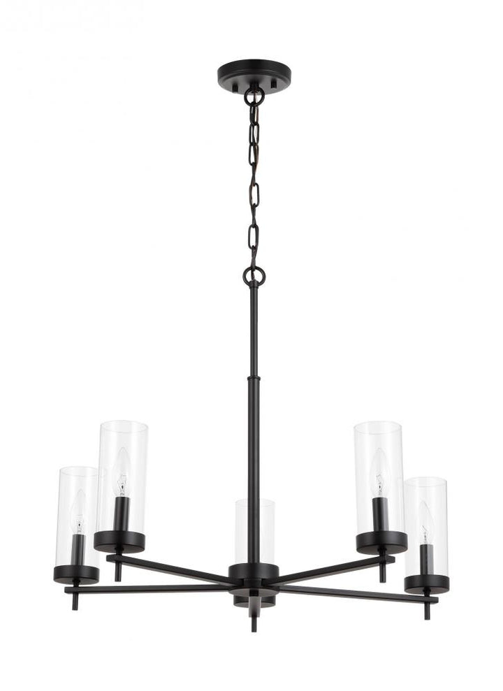 Zire Five Light Chandelier