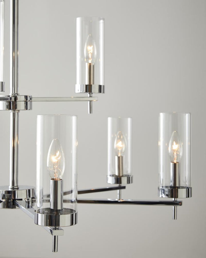 Zire Nine Light Chandelier